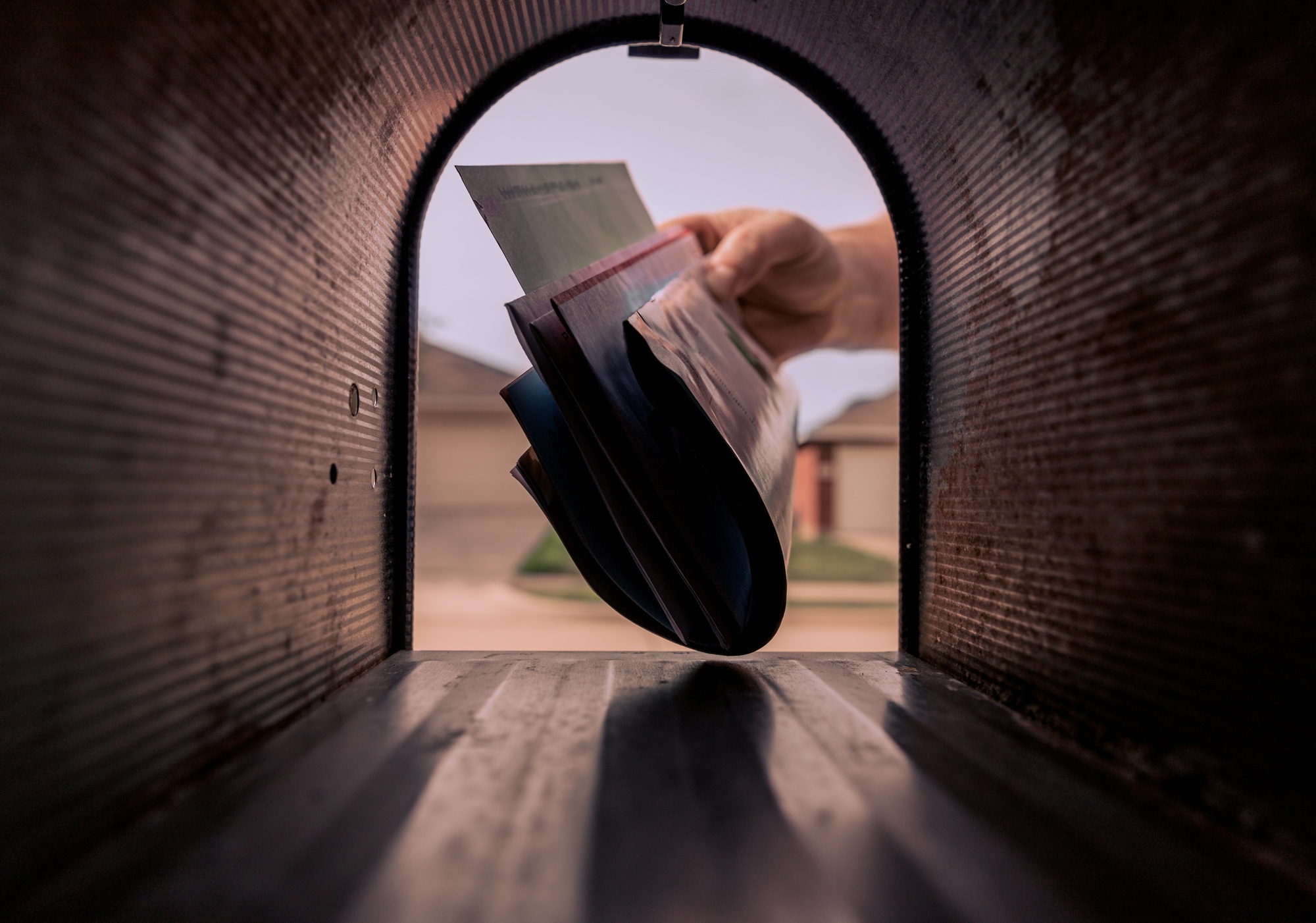 Delivery From Inside a Mailbox
